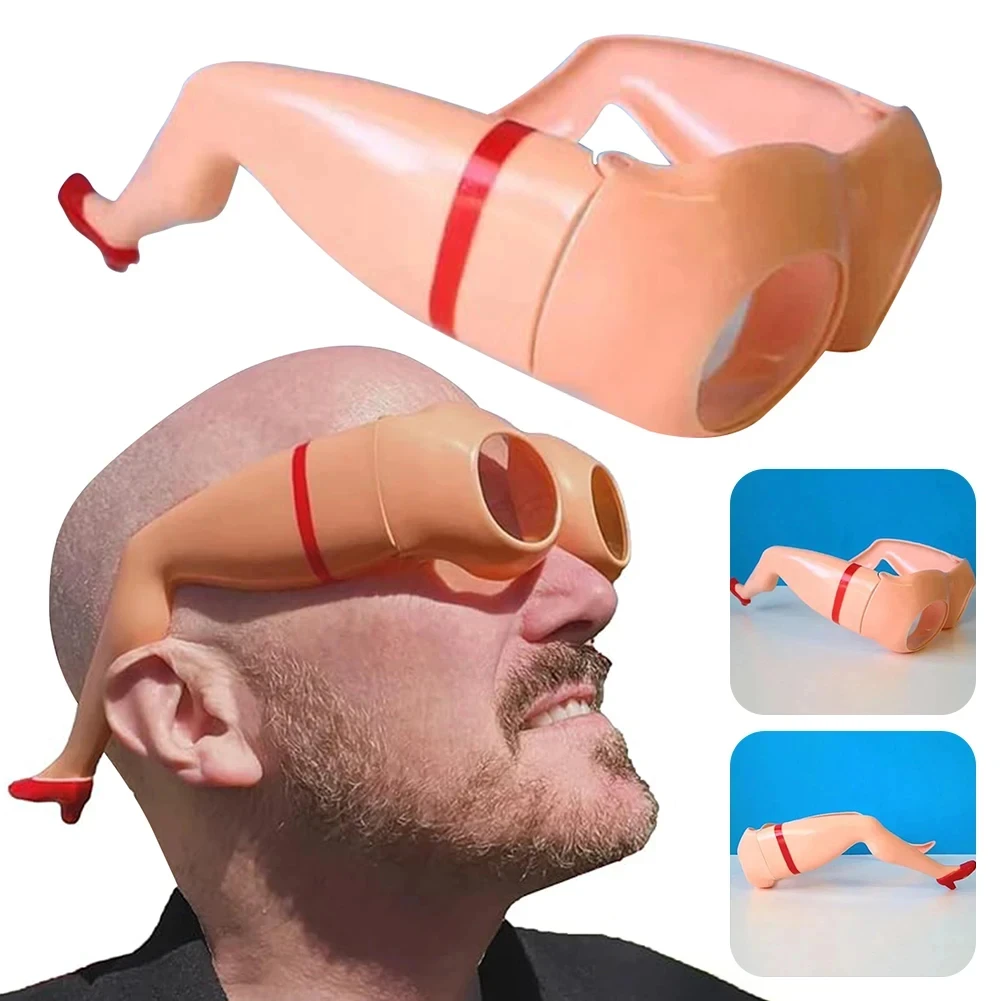 Novelty Leg & Buttocks Sunglasses Legs and Hips Sunglasses Toys Portable Lightweight Adults Party Prank Joke Shape Glasses