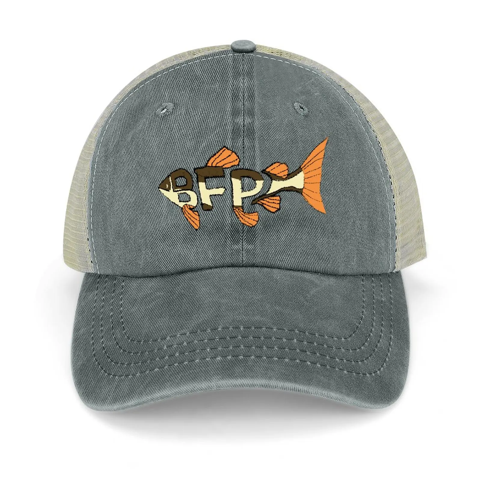 

Bass Fishing Productions Merch BFP Redtail Cowboy Hat Snap Back Hat cute Luxury Brand Fishing cap Golf Women Men's