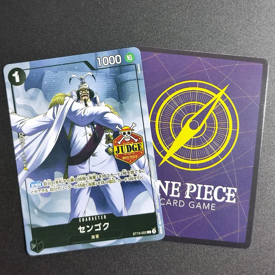 DIY Proxy One Piece OPCG Japanese 2025 O-Nami Vergo Robin Doflamingo Sabo  Sengoku Brulee Judge Promotion Collection Card Toy - AliExpress 26
