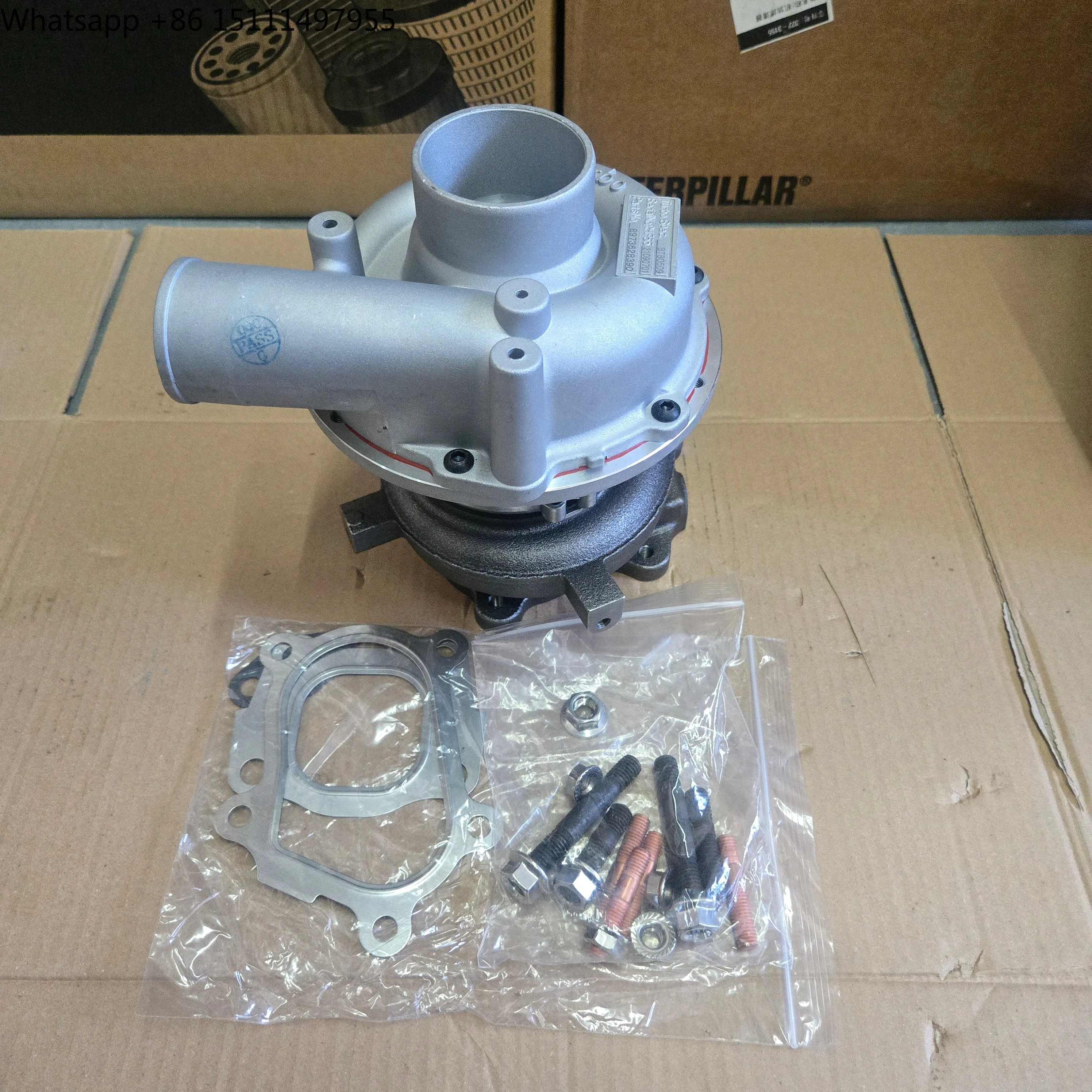 

Junfeng Diesel Turbocharger Upgrade Kit for Construction Machinery Increases Air Intake Density Boosts Torque Reduces Fuel