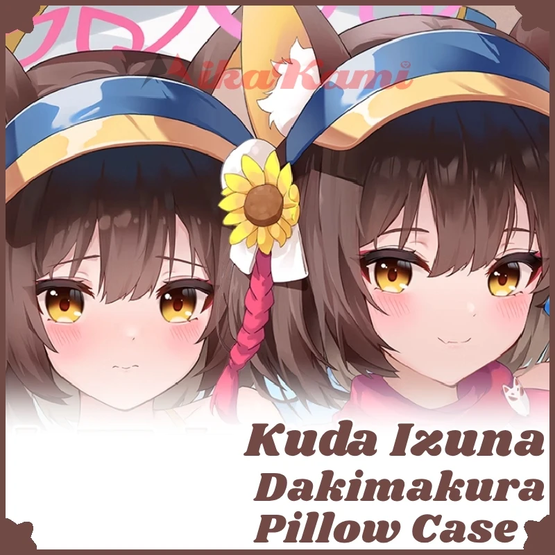 Kuda Izuna Dakimakura blue archive Pillow Case Sexy Pillowcase Full Body Hugging Cushion Cover Bedding Home Decor Gift Otaku