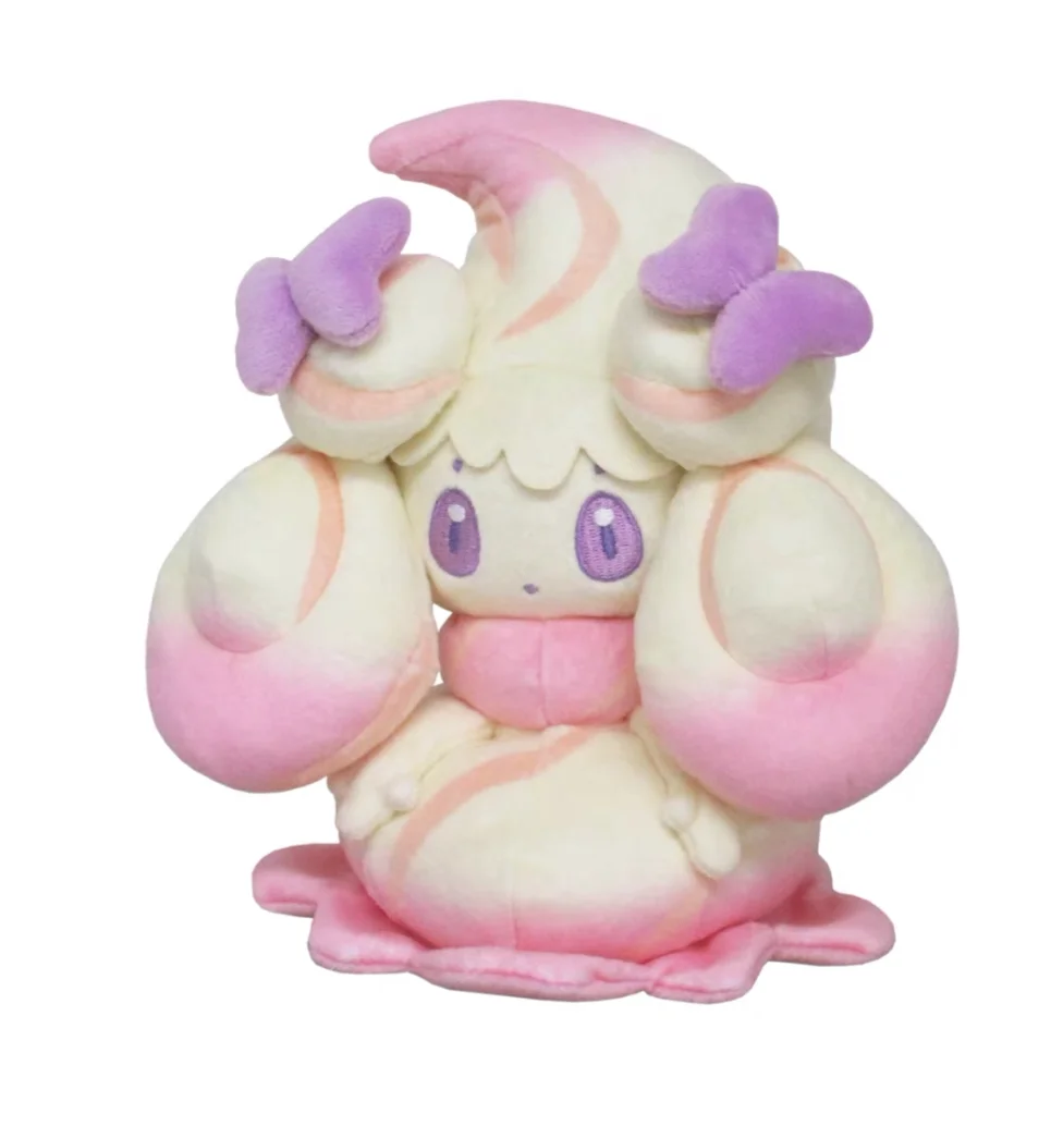Japanese Pokemon SAN-EI TRADE Many Styles Alcremie Plush Toys Ornaments Dolls Cute Soft  Children Birthday Christmas Gift