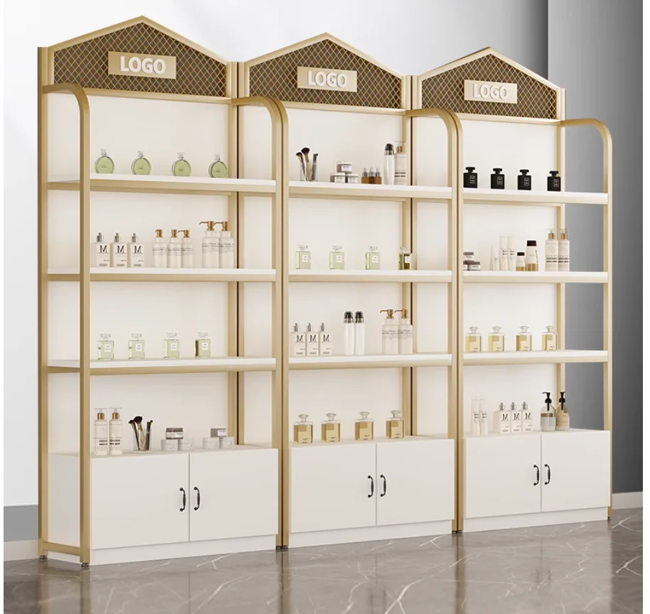 

Cosmetics display cabinets Product display cabinets Nail cabinets Pet stores beauty salons Sample shelves shelves Multi-level