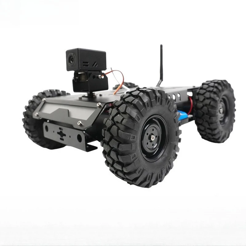 4G WIFI Remote Video Robot Car Wireless Remote Control Inspection Robot Vehicle Open‑Source Chassis For DIY Robot Project