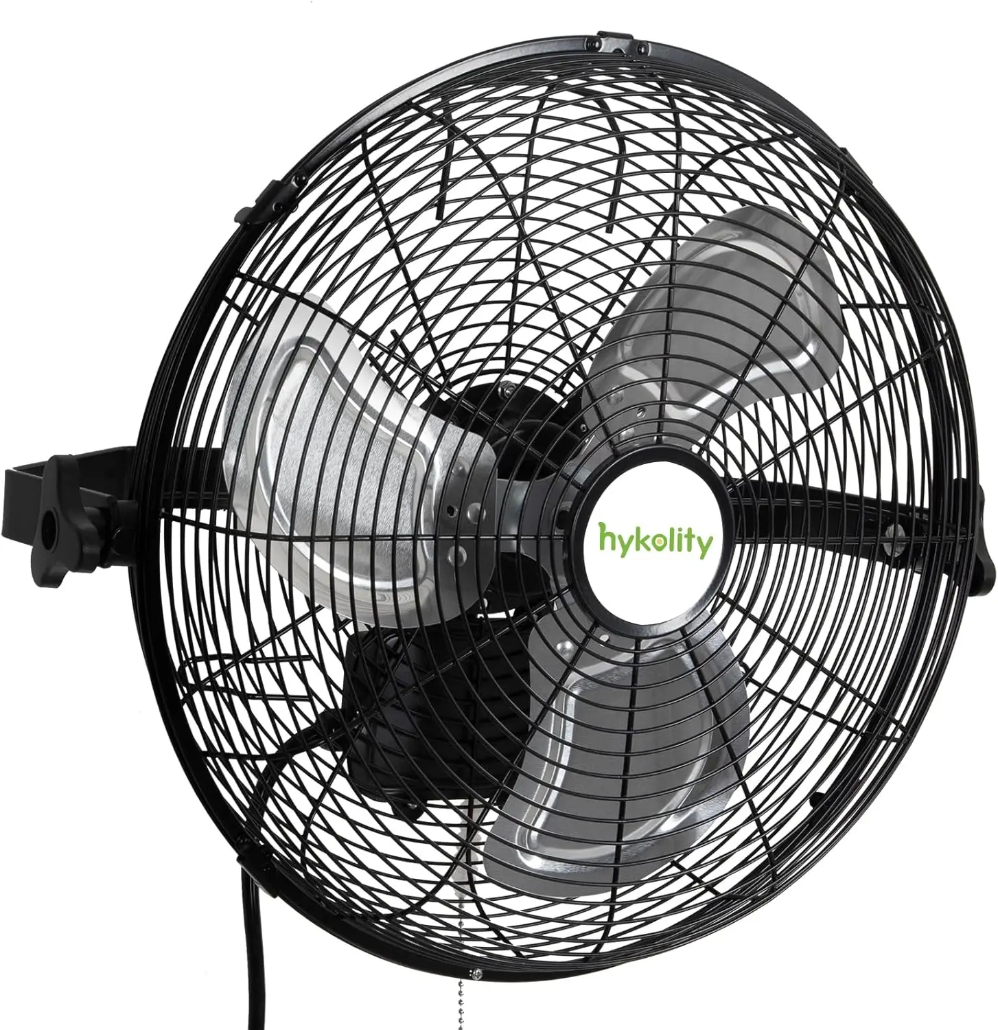 

Industrial-Grade 3000 CFM 14-Inch Outdoor Wall Mount Fan, 3-Speed High-Velocity, Waterproof Black Wall Fan for Patio, Garage, Commercial Use and Gazebo