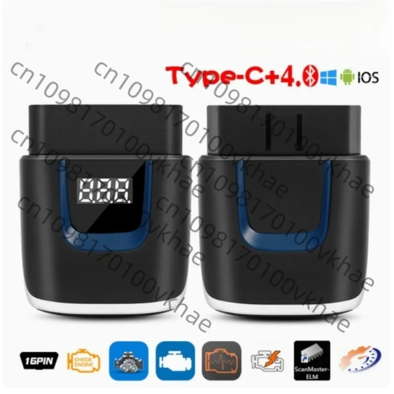 

For ELM327 Automotive Diagnostic Tool USB Type-C 4.0 Bluetooth