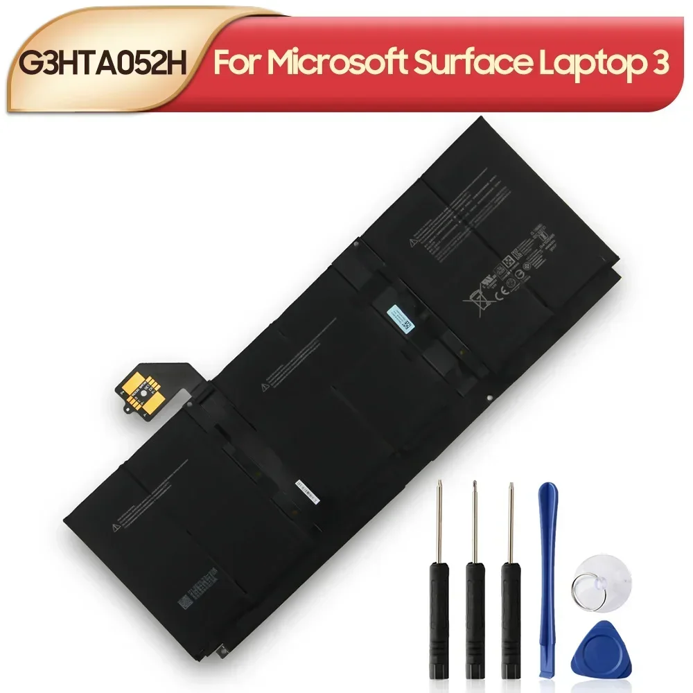 G3HTA052H Replacement Battery For Microsoft Surface Laptop3 1867 1868 6041mAh with Tools