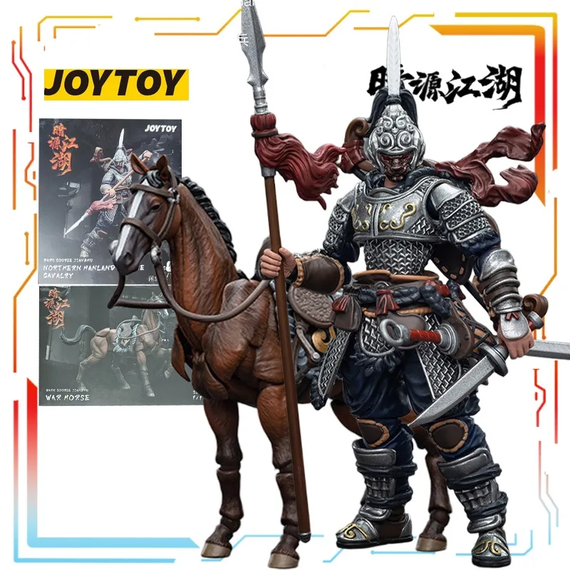 

Genuine Spot Goods JOYTOY Original Jianghu 1/18 Series Cavalry Anime Action Figure Model Toys Collectible Model Gifts for Boys