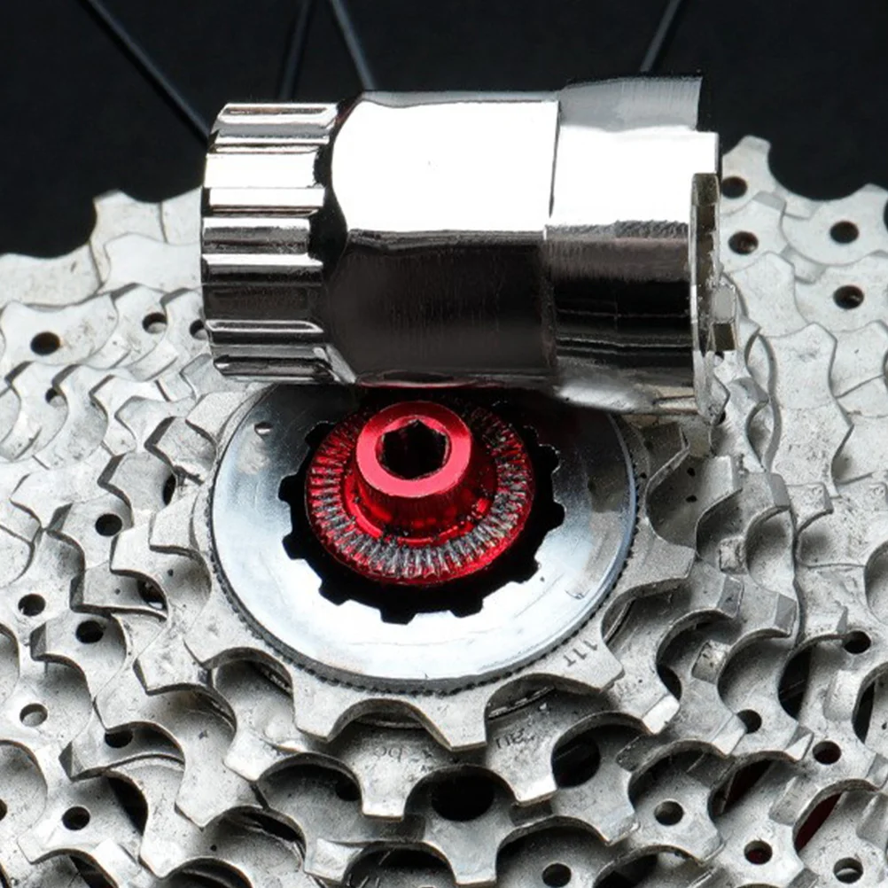 1Set Durable Bicycle Free Hub Removal Tool Metal Alloy Portable Bike Repair Accessory for Wide Range Compatibility and