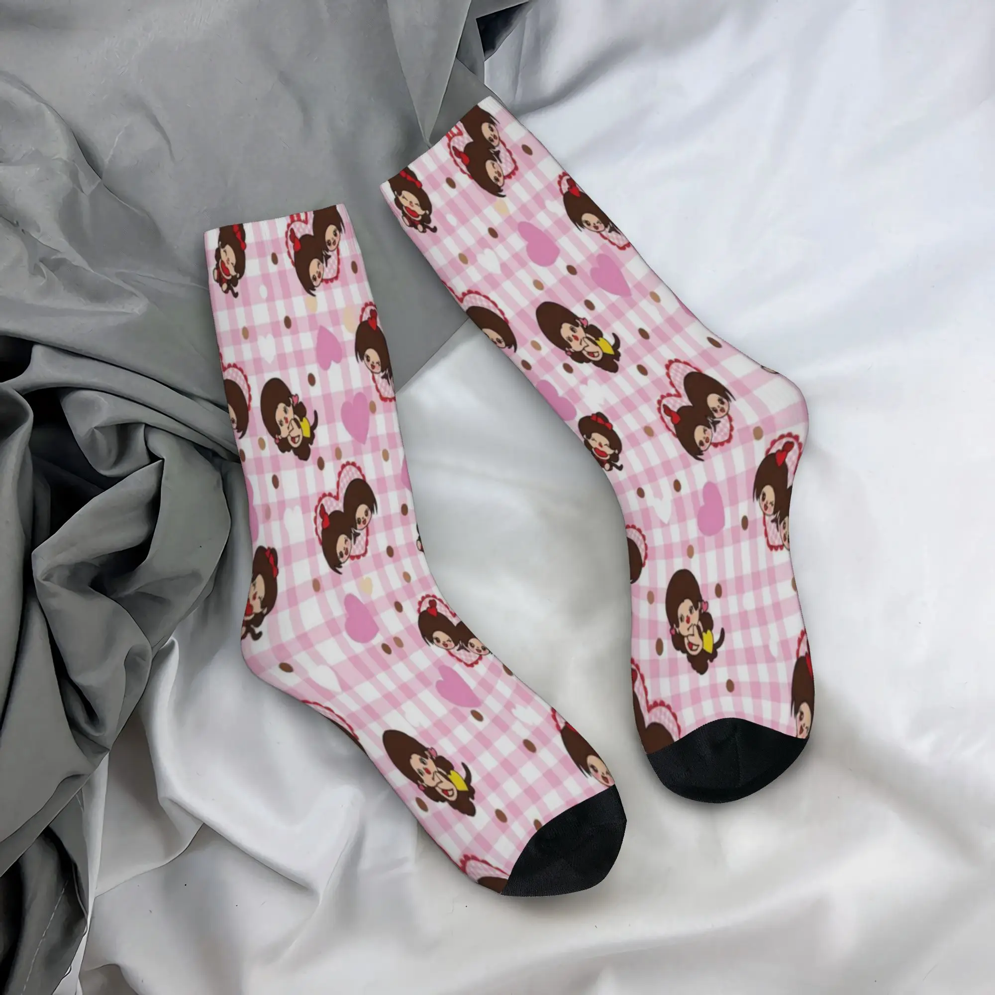 Casual  Men Women Socks Monchhichies  Product Warm  High Quality Sock All Seasons