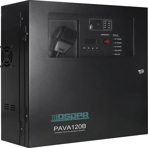 PAVA120B Integrated Voice Evacuation System Host