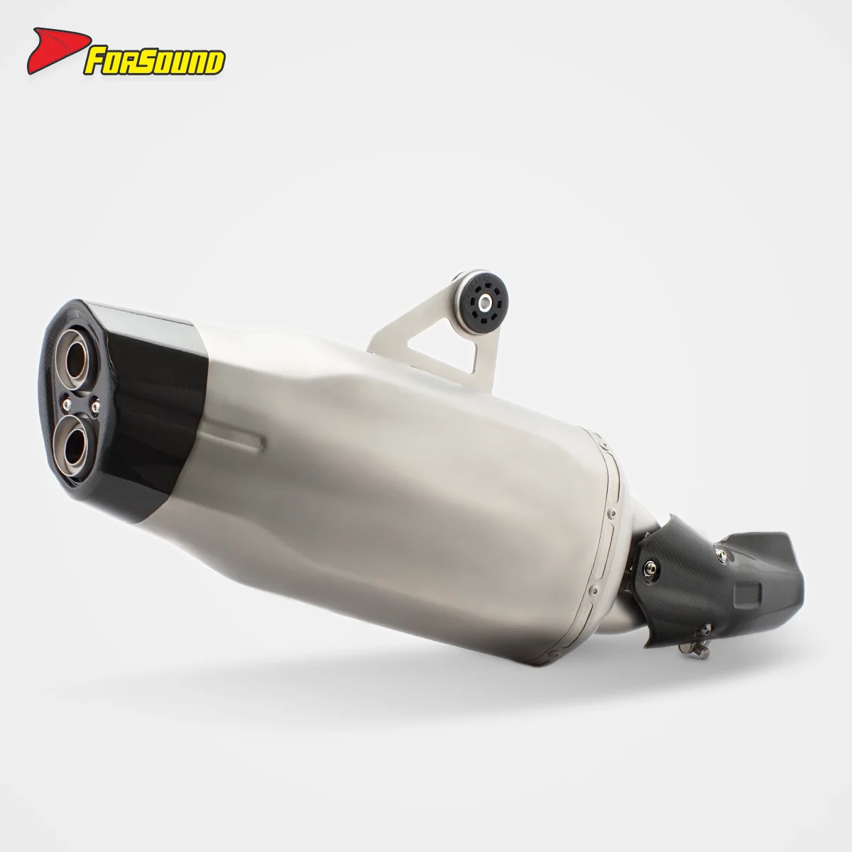 Forsound Factory Wholesale Price  R1200GS Titanium Exhaust Valved Muffler with Mid Pipe Resonator