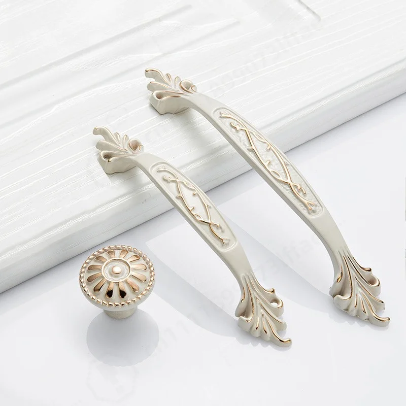 Furniture Pull Handle, European Style Knob for Cabinet Drawer Wardrobe Door, Modern Fish Tail Shape Hardware