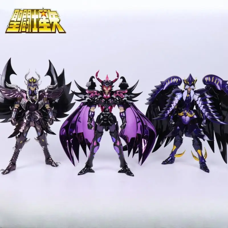 

New Arrival Chuanshen Cs Saint Seiya Specters Ex Garuda Aiakos Minos Rhadamanthys Action Figure Cloth Myth Metal Armor Xmas Gift