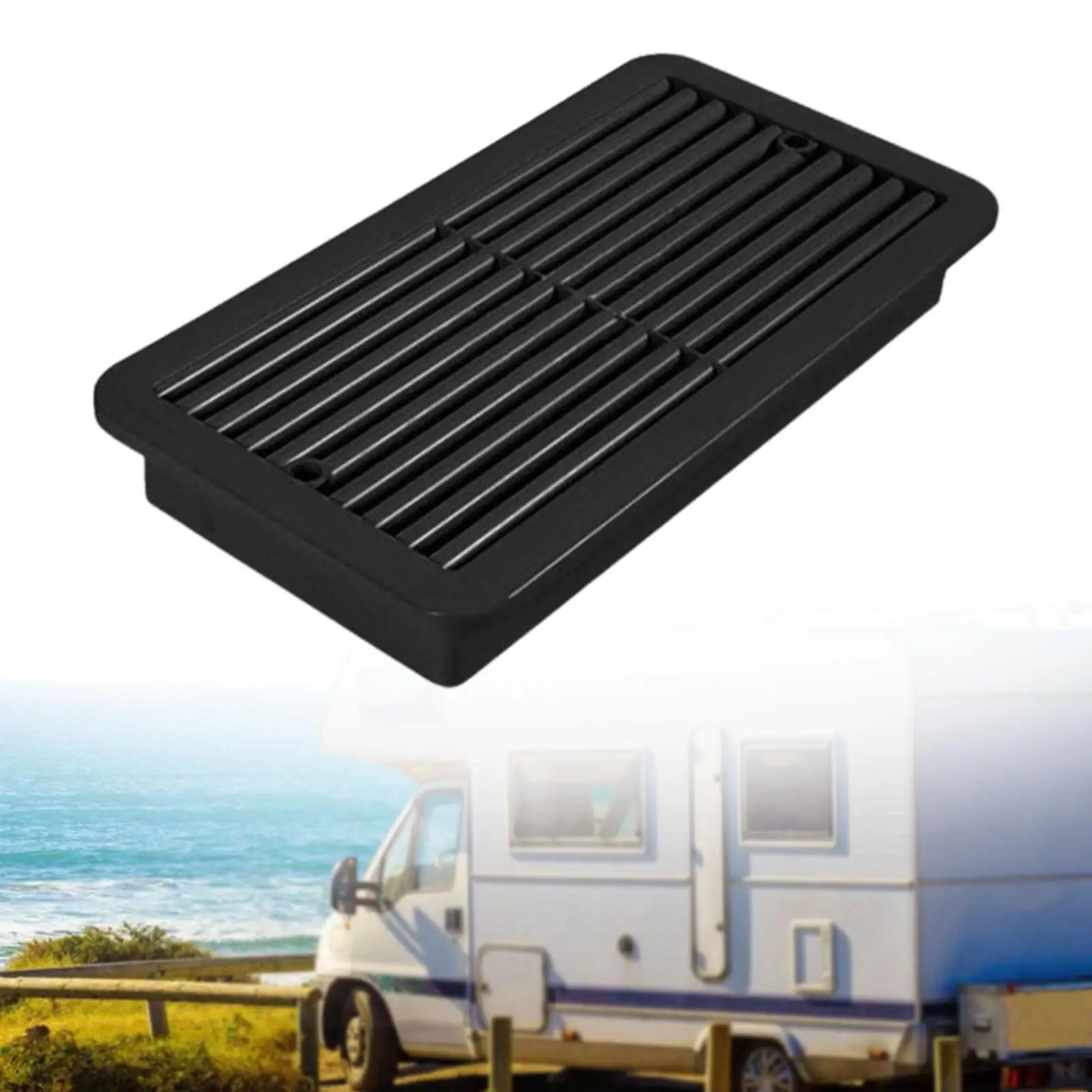Air Vent Ventilation Exhaust Fan Trucks Assembly Mount RV de Vent Fan 12V Black
