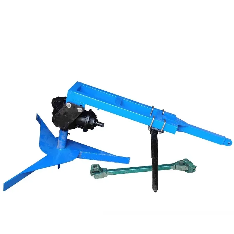 Four-wheel rear farmhouse fertilizer organic fertilizer sprinkler, with serrated teeth and high efficiency