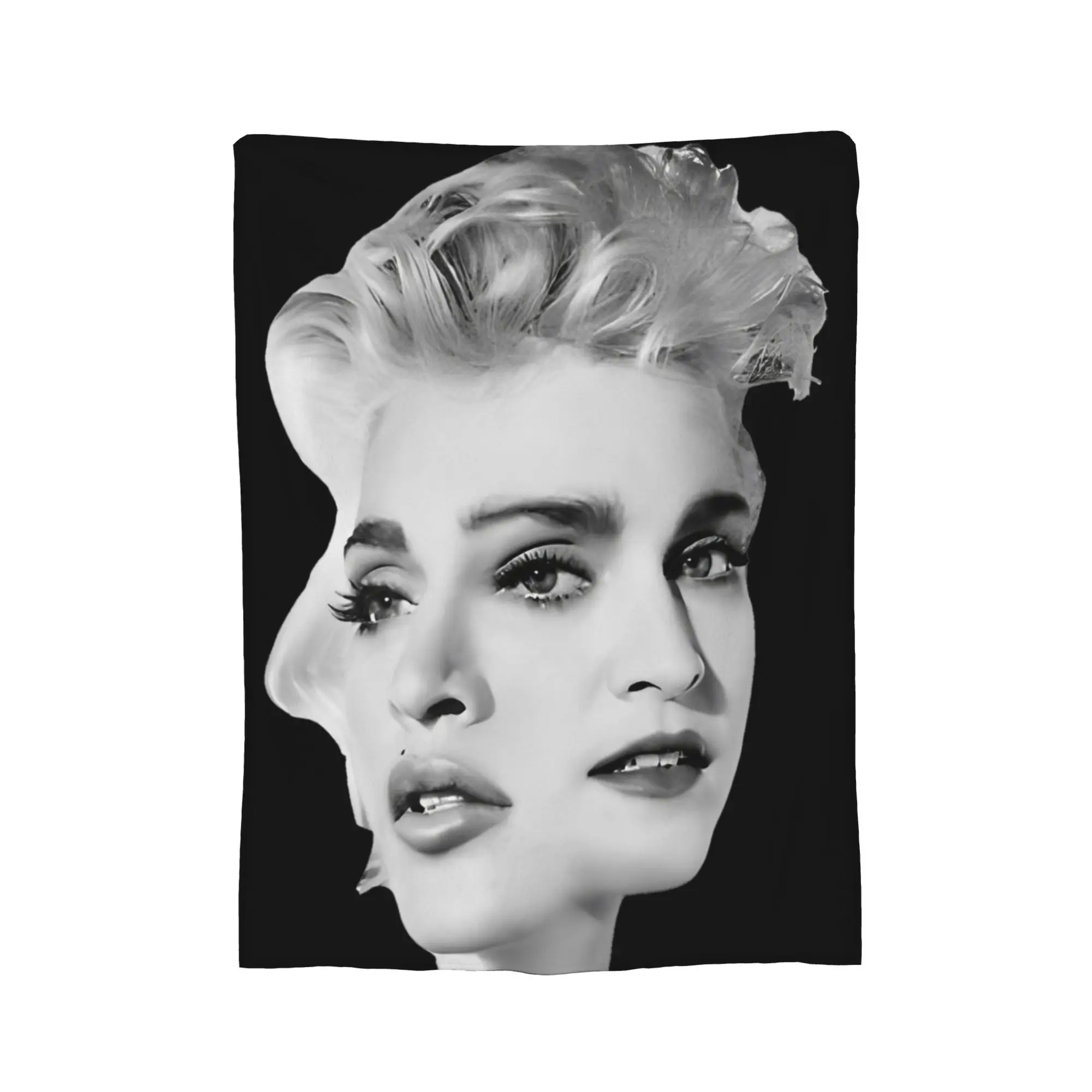 Vintage Madonna Celebration Tour Gift Blanket For Men Women Cozy Soft Pop Music Singer Throw Blankets for Sofa Multiple Sizes