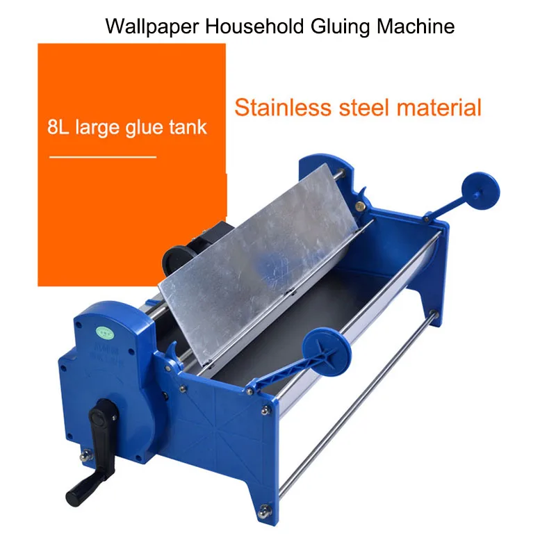 Manual Stainless Steel  wallpaper gluing machine wallpaper gluing and sizing machine 53cm