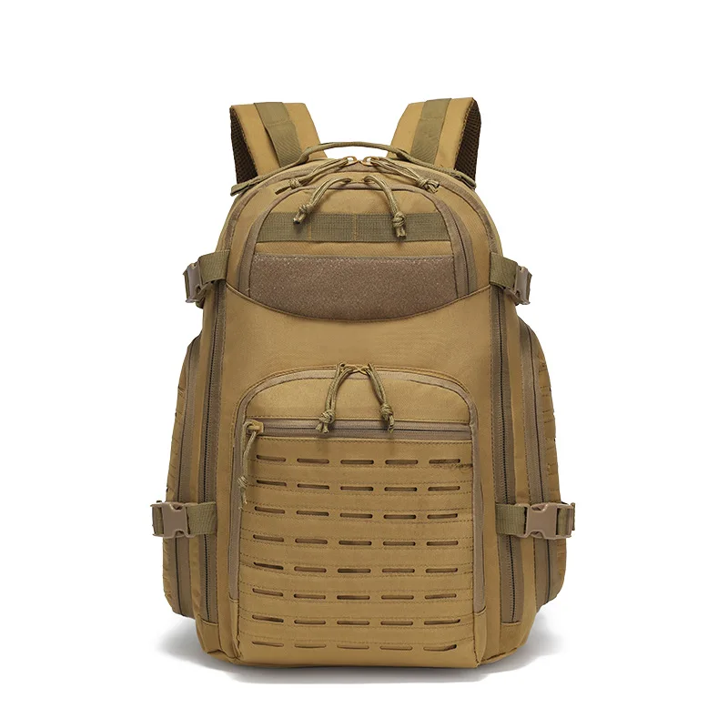 Imagem -02 - Outdoor Tactical Multifuncional Dual Shoulder Bolsa Grande Capacidade Mochila de Assalto Esportivo para Acampar Caminhadas