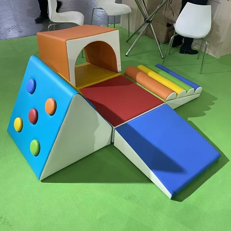 for Kindergarten Early Education Indoor Climbing Toys Sensory Integration Training Soft Pack Children's Climbing Sliding
