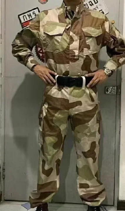 Norwegian Desert Camouflage Uniform Man Spring Suit Include Jacket Pants