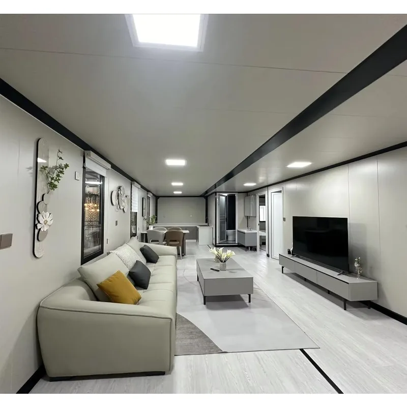 Hot Sale Container House 20F 40F Expandable Folding House Prefabricated Foldable Office Villa Hotel Outdoor Mall Container House