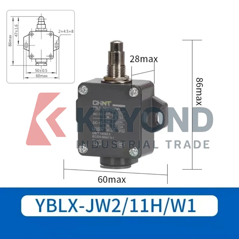 CHINT الحد السفر ترايبود التبديل سلك YBLX-JW2/11H YBLX-JW2/11H/L YBLX-JW2/11 YBLX-JW2/11H/W1 YBLX-JW2/11Z/3 المنتج الأصلي #6