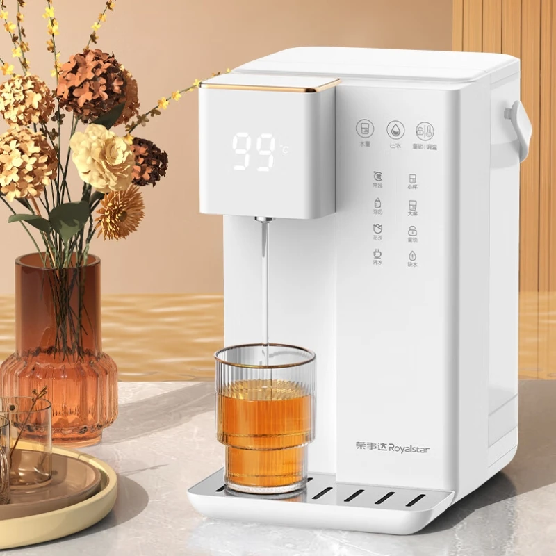 Upgrade Version Water Dispenser Instant Hot Water Adjustable Temperature 3L Capacity, Desktop Tea Bar Machine Water Bottle Pump