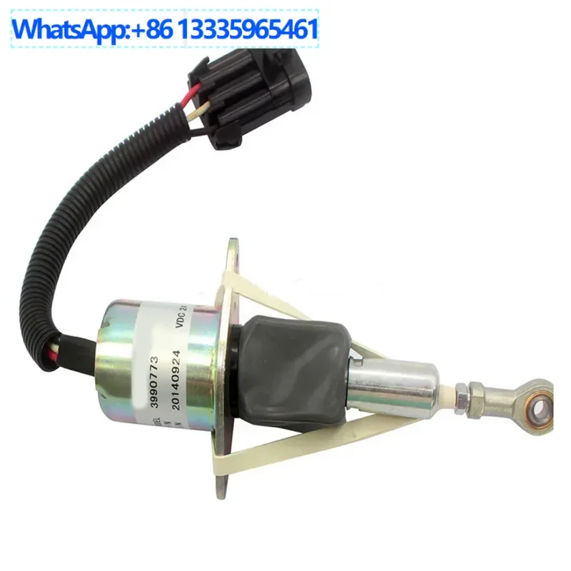 

2 шт. дизельный электромагнитный клапан пламени экскаватора 6ct8.3 sa-4932-24 3990773 24