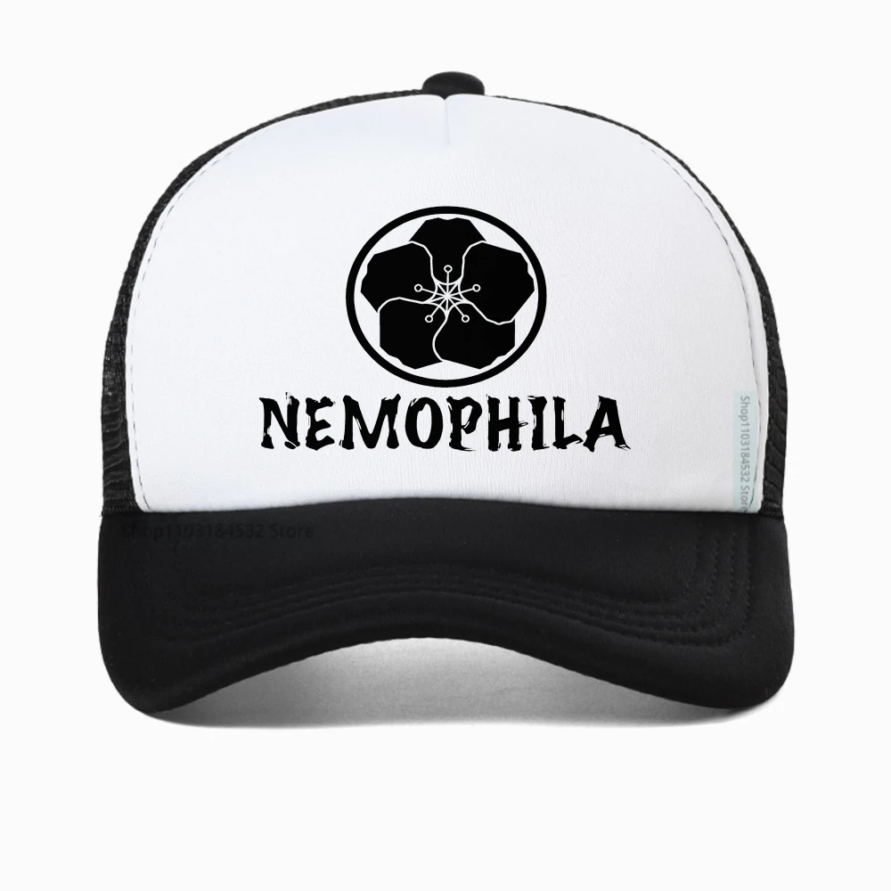 

Nemophila Cutulre baseball cap fashion Summer Funny mesh caps Men Women Outdoor casual Breathable trucker hat sun snapback hats