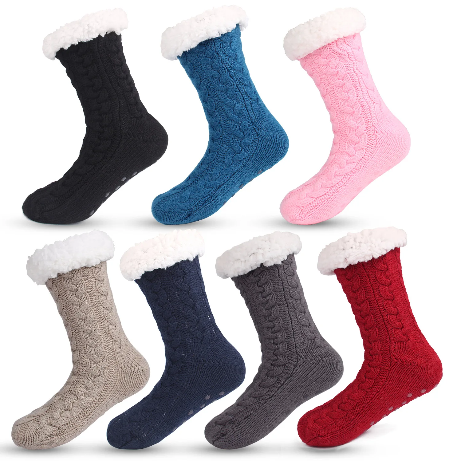 

Best Seller Autumn and Winter Thicken Women Socks Fleece-lined Dispensing Warm Socks Home Floor Sock Slippers Sock Kawaii Sock