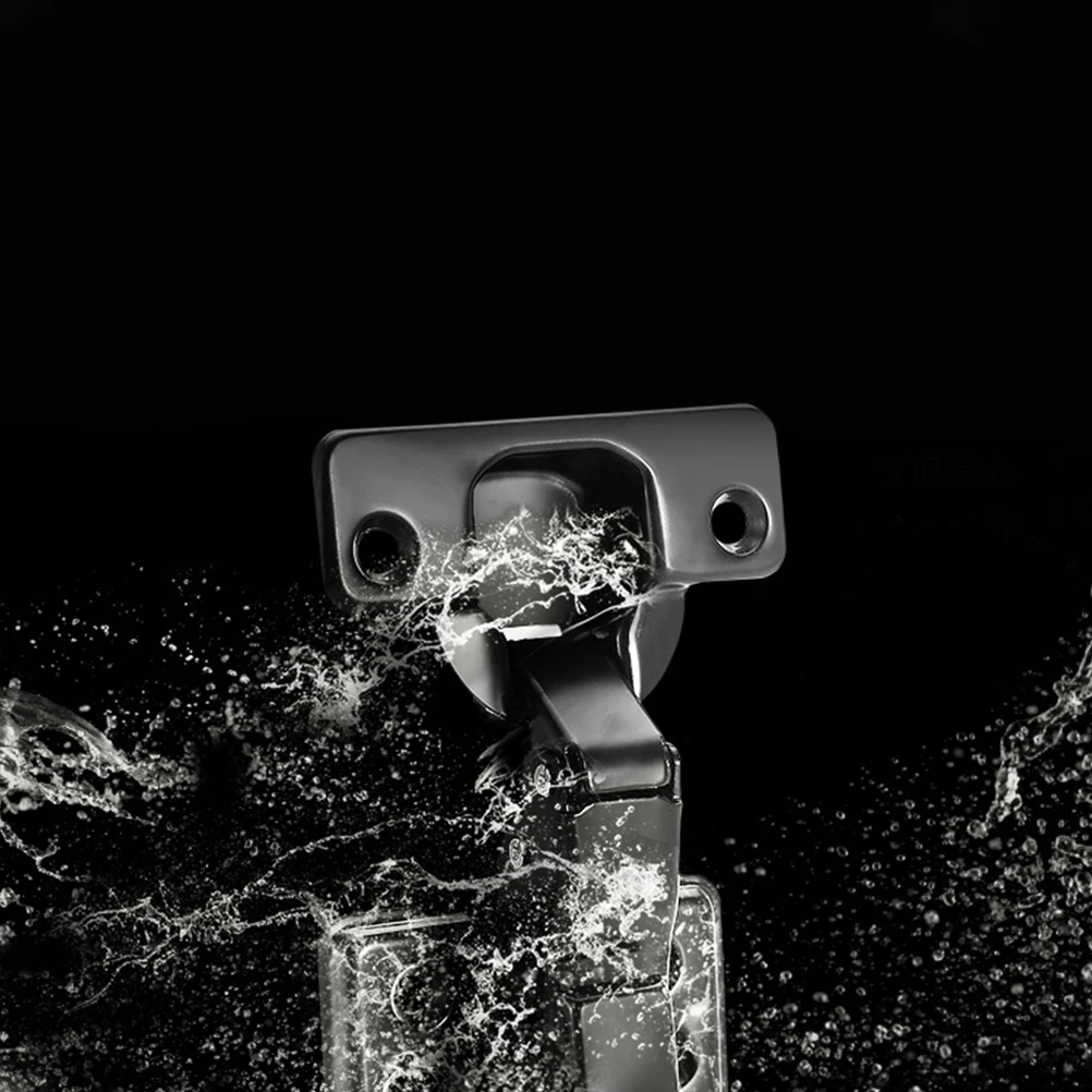 

2pcs Stainless Steel Hinges Durable Cabinet Door Furniture Damp Buffer Hydraulic Hinge Heavy Duty Long Lasting Hinge For Door