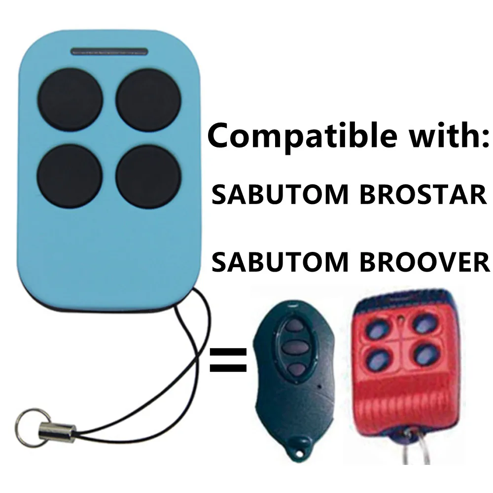 

SABUTOM BROSTAR BROOVER Remote Control Gate Remote Control SABUTOM Garage Door Remote Control 433.92MHz