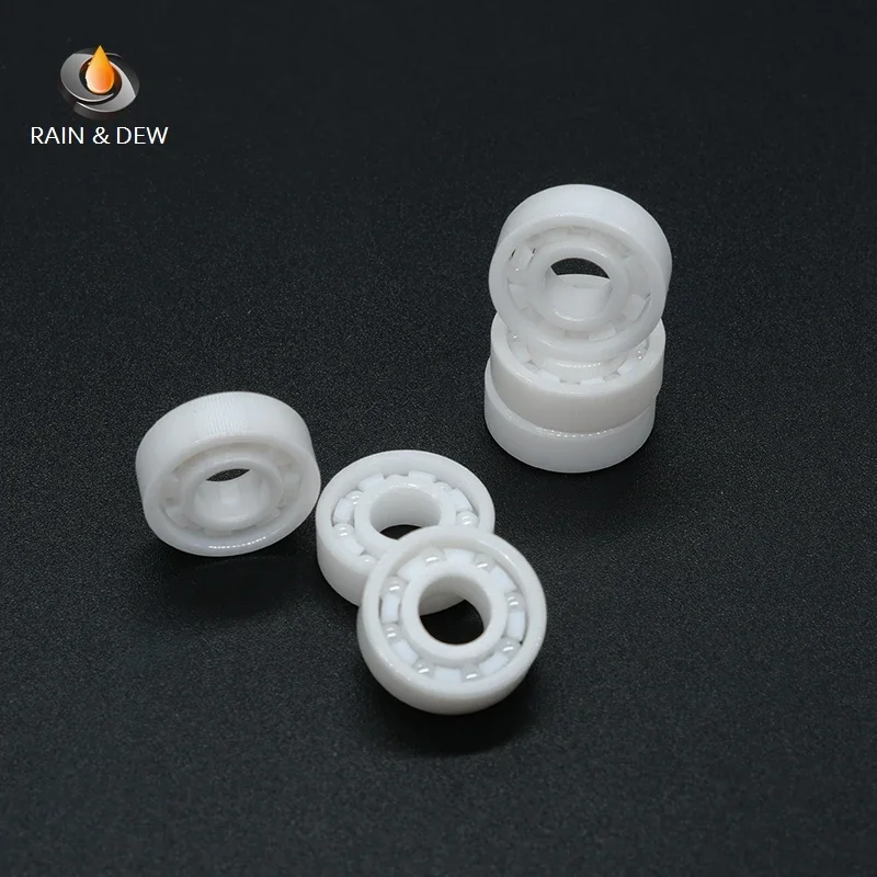 1Pcs 696 Full Ceramic Bearing  6X15X5mm  ABEC-9  full ZrO2 Ceramic Deep Groove Ball Bearing