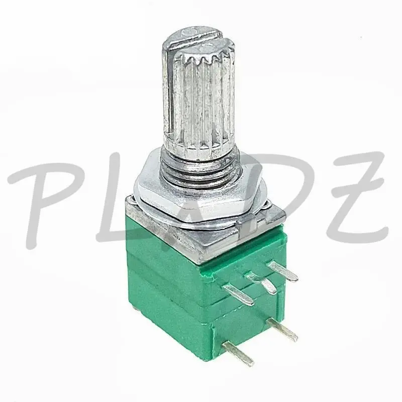 5pcs RV097NS 1K 5K 10K 20K 50K 100K 500K B5K with a switch audio 5PIN shaft 15mm amplifier sealing Potentiometer