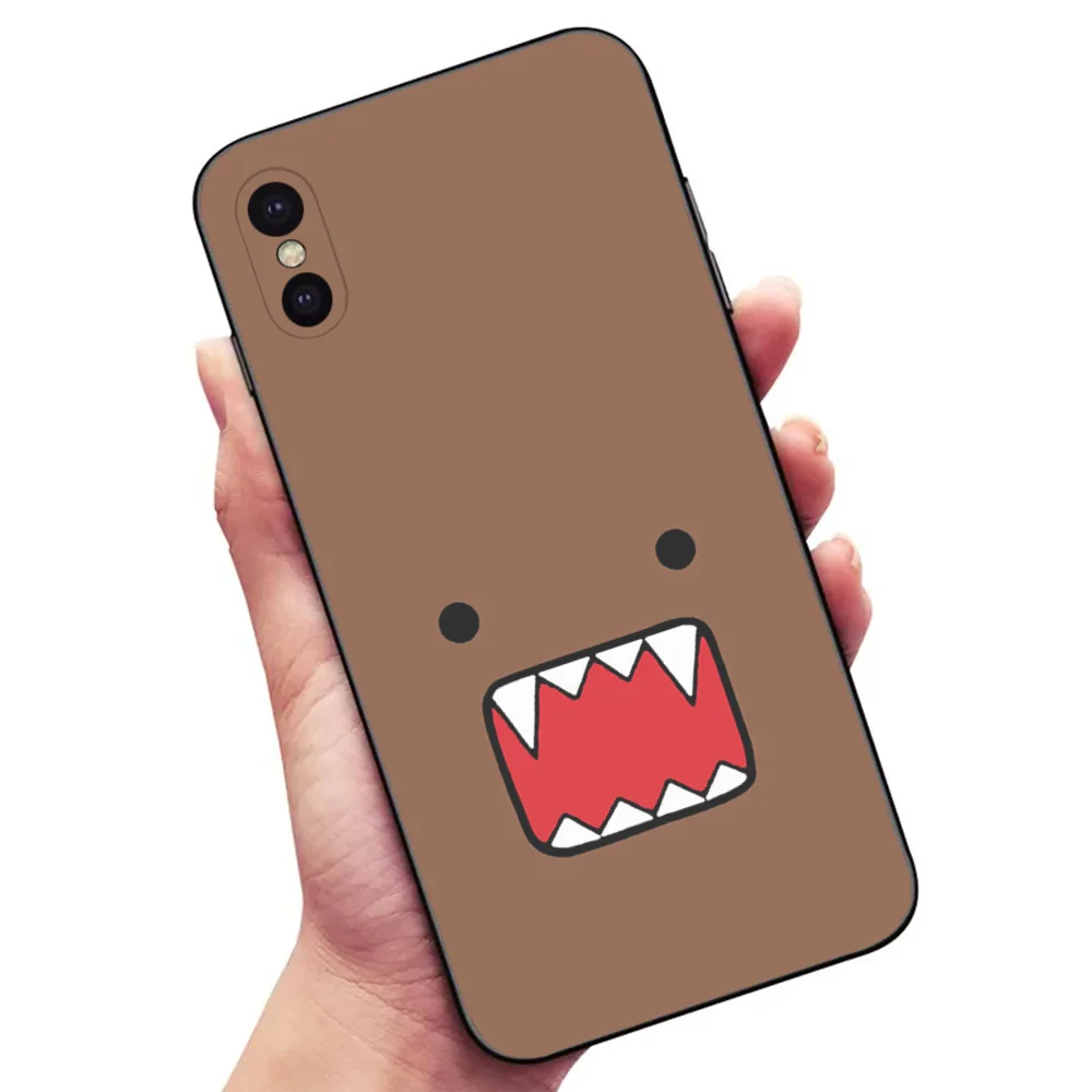 Cute D-Domo-kun Phone Case for Samsung S24, 22,30, 20,10, 9,Note20 Ultra、Lite、Ultra、5G、Plus、FE