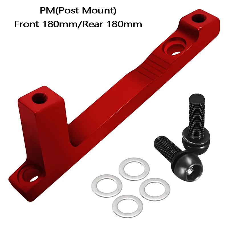 BUCKLOS Fahrrad-Scheibenbremsenadapter IS PM Fahrrad-Scheibenbremsenhalterung für 180/203MM Fahrradbremsen Bremssatteladapter mit Schrauben – Detail 10
