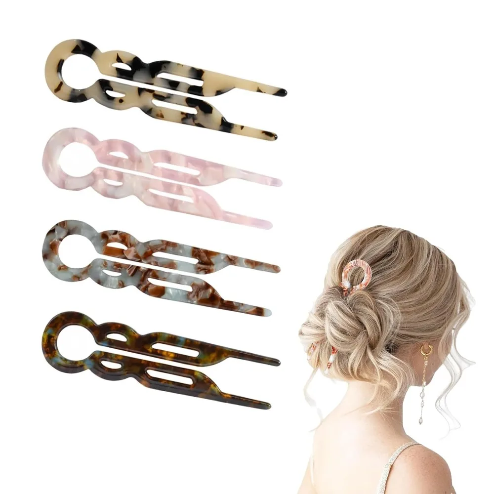 

4 PCS Lialys Hair Pin, New Hair Accessories,Prestige Hair Pin, Elegant Hair Clips for Women, Suitable for All Hair Types