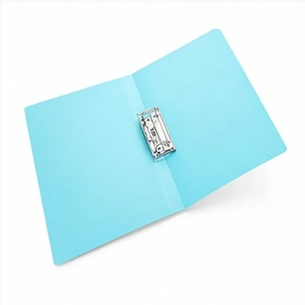 3Pcs A4 Spring Binder Lever Arch File Folder High Elasticity Stainless Steel Clip Dust Proof Document Organizer for Office