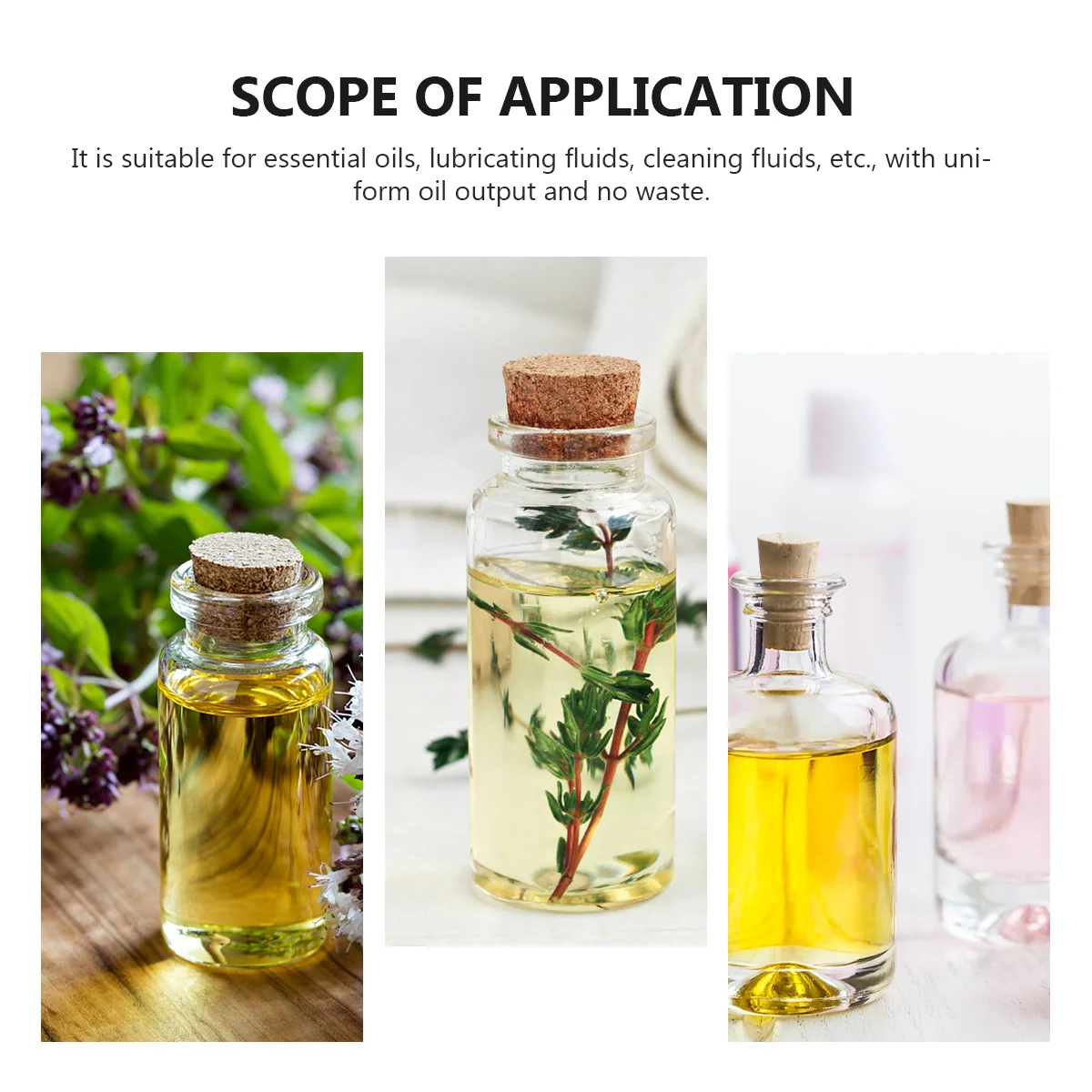 10 Stück Flaschen für ätherische Öle mit Farbverlauf, leere Roll-on-Flaschen, leichte, nachfüllbare Parfümbehälter, tragbar, für den Reisegebrauch