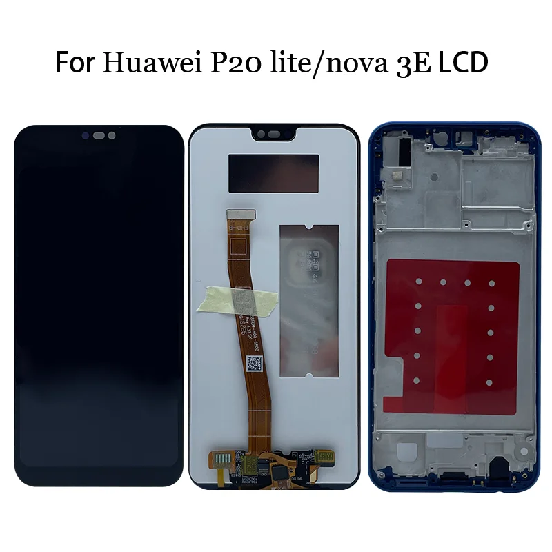 5.84\' For Huawei P20 Lite LCD Display Digitizer Assembly For Huawei Nova 3e LCD NE-TL00 ANE-LX1 LX2 TL00 ANY-LX2 LCD Replacement