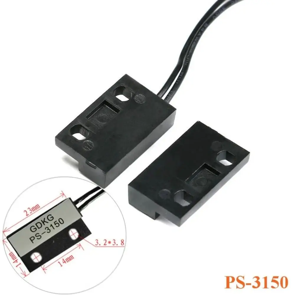 1Pcs NO Proximity PS-3150 Reed Switch 30cm Wire Inductance Distance Long Lasting Magnetic Sensor Module UL1007