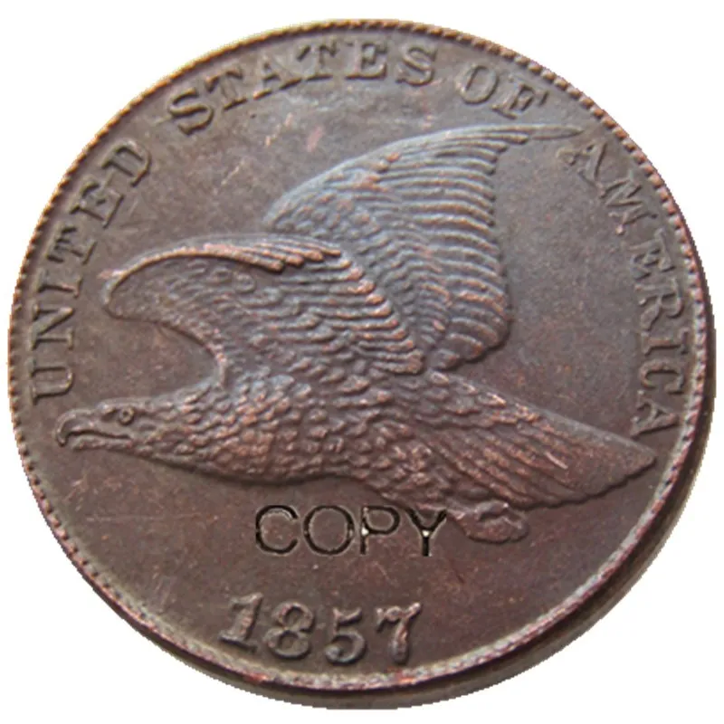 US (1856 1857 1858) Flying Eagle Cent Copy Decorate Coin