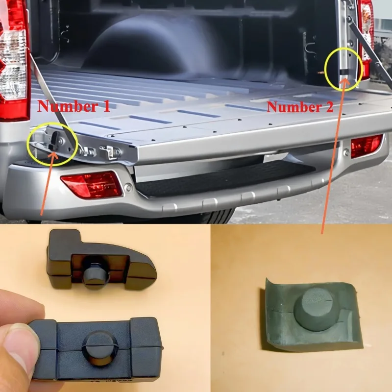 

1pc Genuine Rear Cargo Box Hinge Buffer Block Trunk Side Panel Collision Block Shock Absorption for GWM Pickup Wingle 3 5