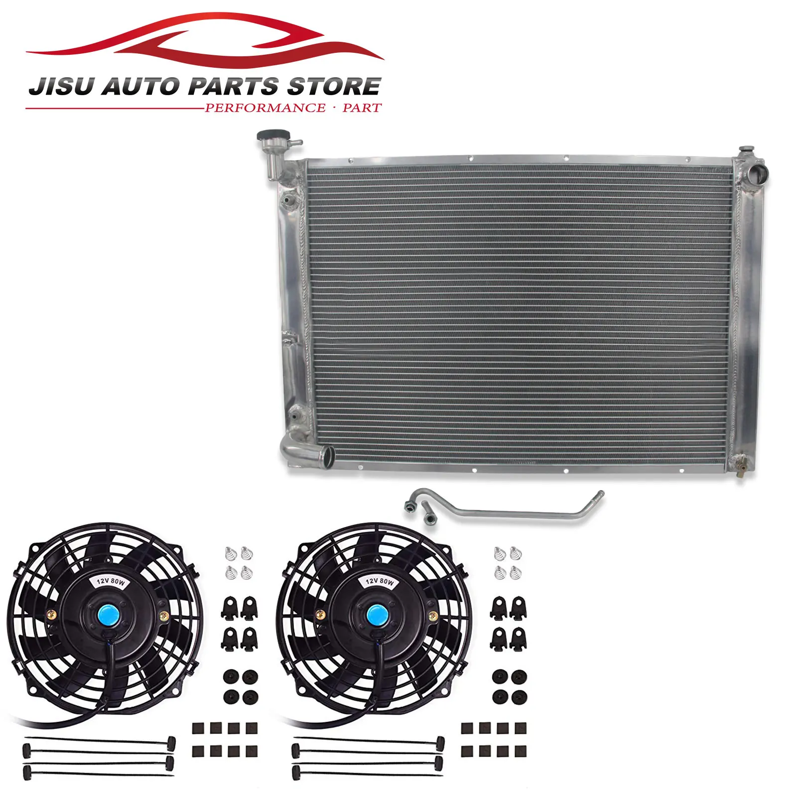 Aluminum Radiator + Fans for 2004-2006 Lexus RX 330 RX330 V6 3.3L 1604120312