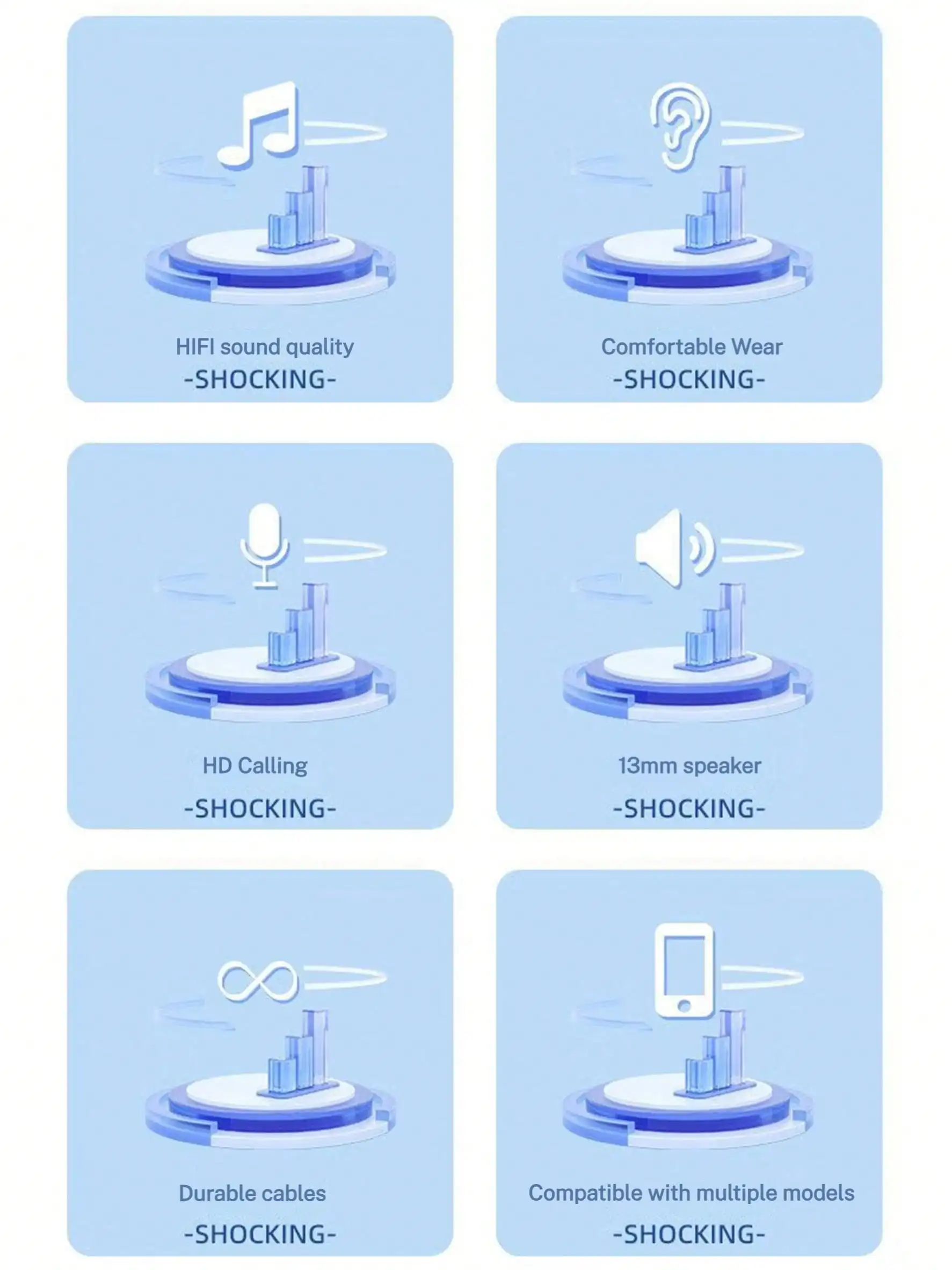 Acer Wired Headphones, Ergonomic Design, In-Ear Style With In-Line Controls And Microphone, Suitable For Music, Gaming, Karaoke, Compatible With Apple, Huawei, And Xiaomi Phones, White. image 4