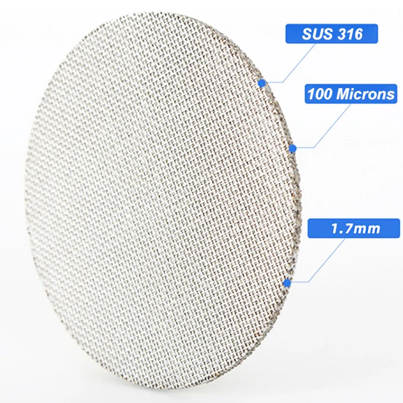 Bild 5: 51/54/58mm Wiederverwendbare Kaffee Filter Bildschirm Hitzebeständige Mesh Siebträger Barista Kaffee, Der Puck Bildschirm für espresso Maschine