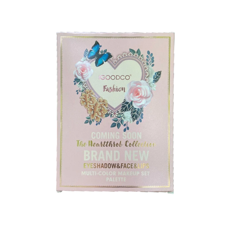 78色オールインワンメイクアップパレットセット、5層ブックデザイン、マットシマーアイシャドウ、チーク、コントゥア、ハイライター化粧品