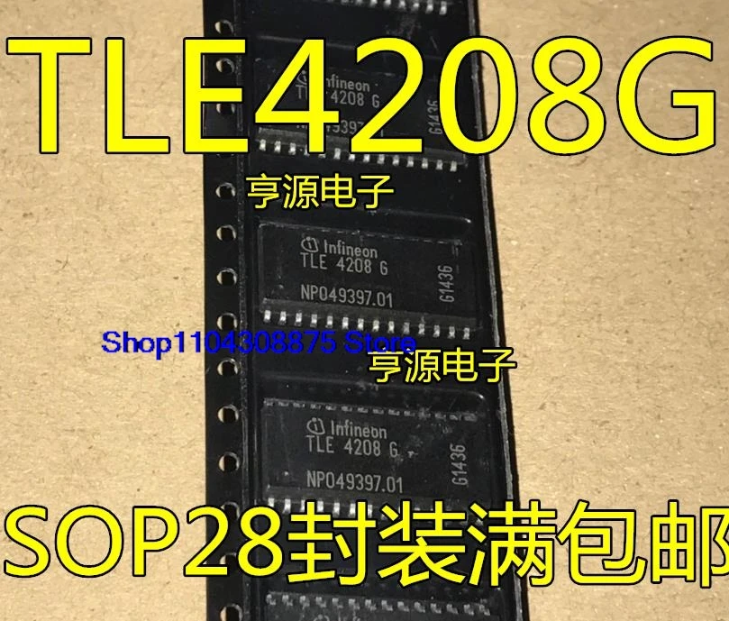 (10PCS/LOT)  TLE4208  TLE4208G  SOP28