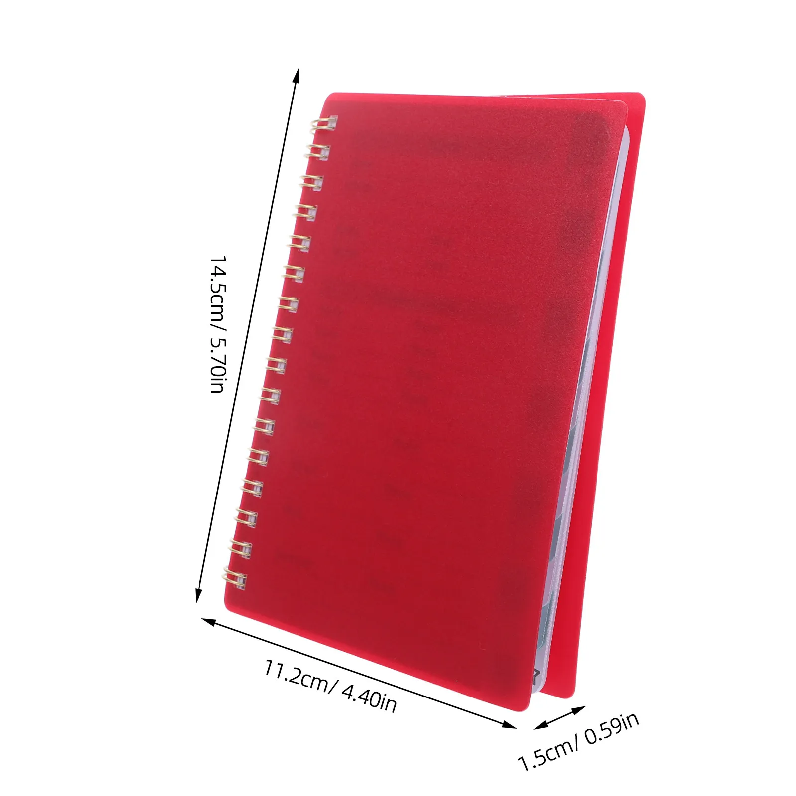 A6 Spiral Password Organizer Notebook with Alphabetical Tabs – Secure Website & Address Keeper for Seniors
